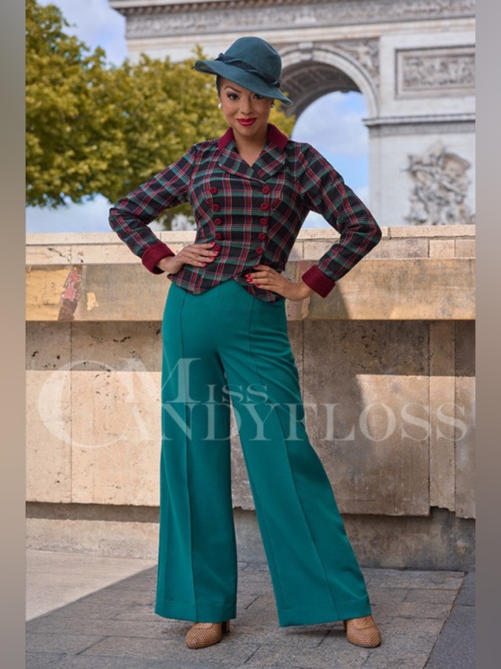 Miss Candyfloss Angele-Kat pants